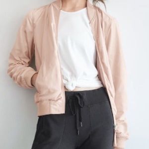 Zella M Bomber Light Pink jacket